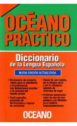 Libro Diccionario Océano Practico - Lengua Española 9789583202803