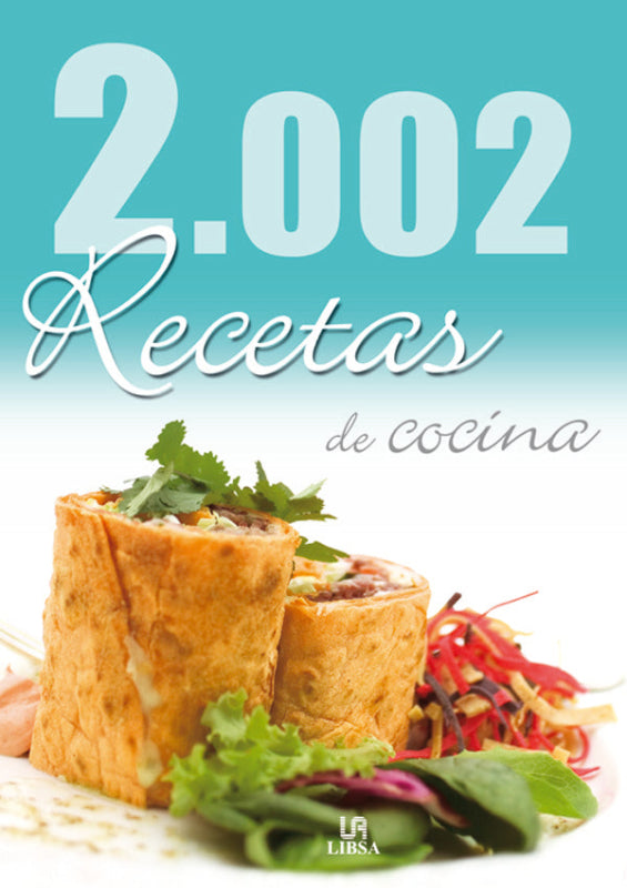 2.002 Recetas De Cocina Libro