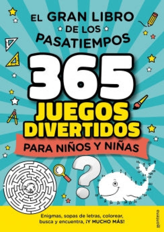 365 Juegos Divertidos Para Niños Y Niñas Libro