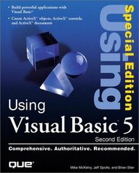 Using Visual Basic 5 2 Ed Special Edit