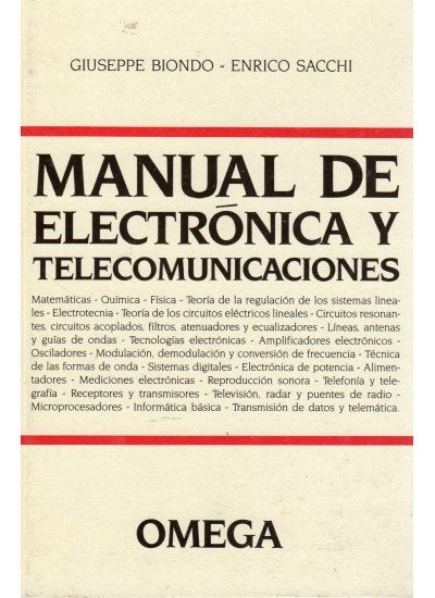 Manual De Electronica Y Telecomunicacion