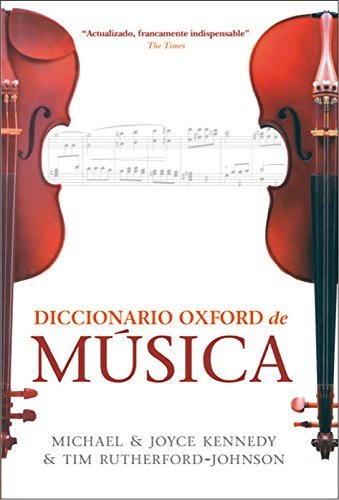 Diccionario Oxford De Musica