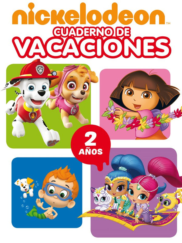 Nickelodeon. Cuaderno De Vacaciones - 2 Años (Cuadernos De Vacaciones De Nickelodeon)