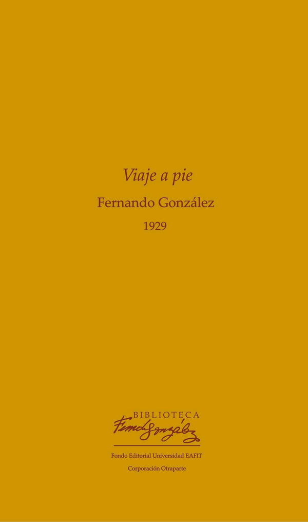 Viaje a pie