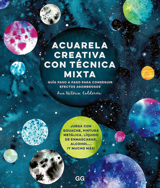 Acuarela Creativa Con Tecnica Mixta Libro