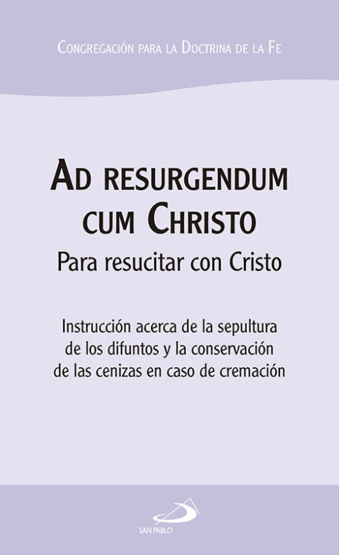 Ad Resurgendum Cum Christo Libro