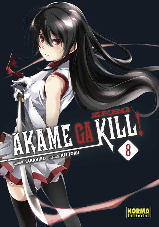 Akame Ga Kill! Zero 8 Libro