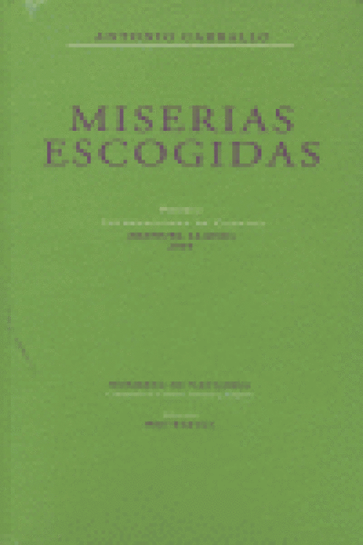 Ámiserias Escogidas Libro