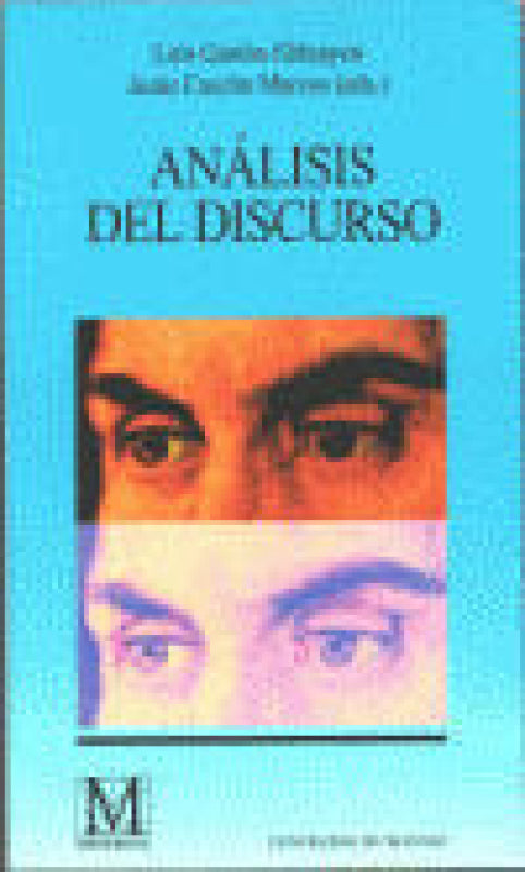 Análisis Del Discurso Libro