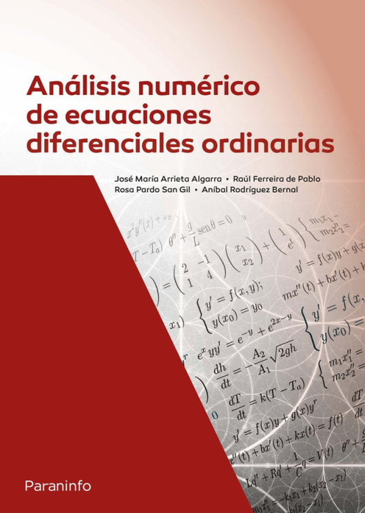 Análisis Numérico De Ecuaciones Diferenciales Ordinarias Libro