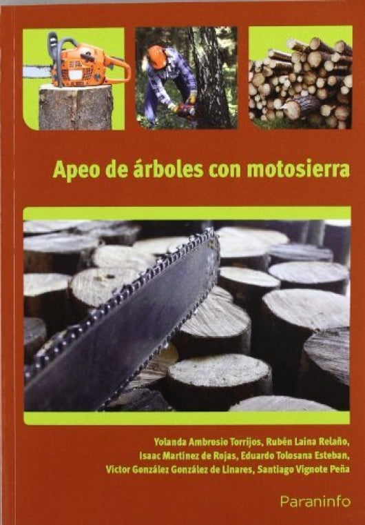 Apeo De Árboles Con Motosierra Libro