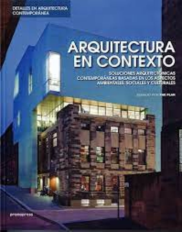 Arquitectura En Contexto Libros Impresos