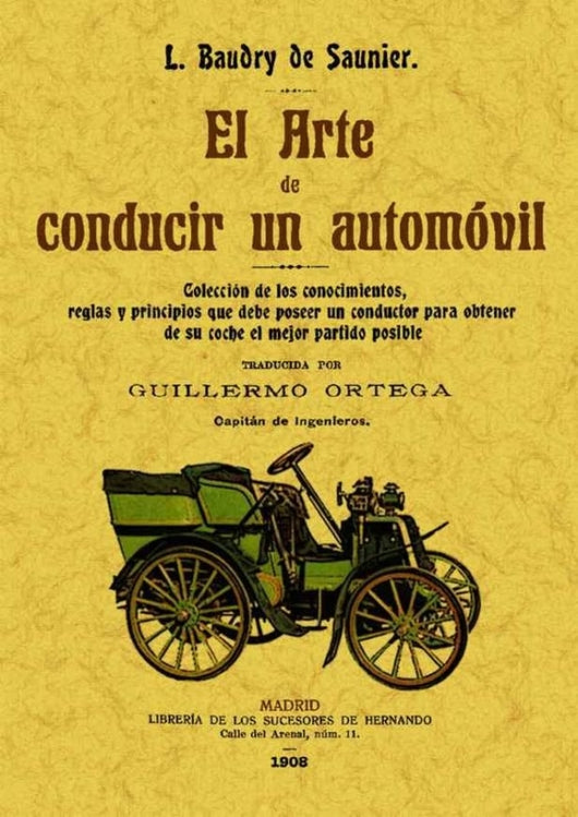 Arte De Conducir Un Automóvil Libro