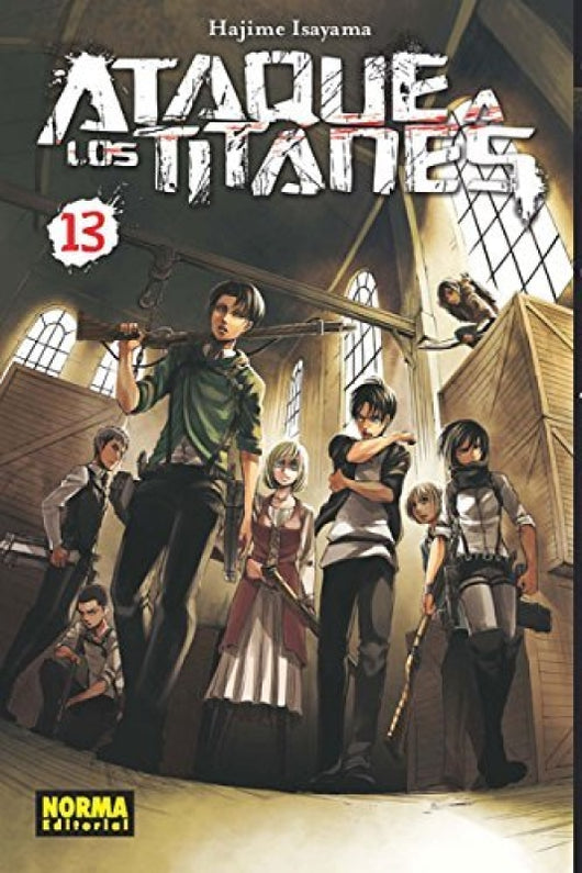 Ataque A Los Titanes 13 Libro