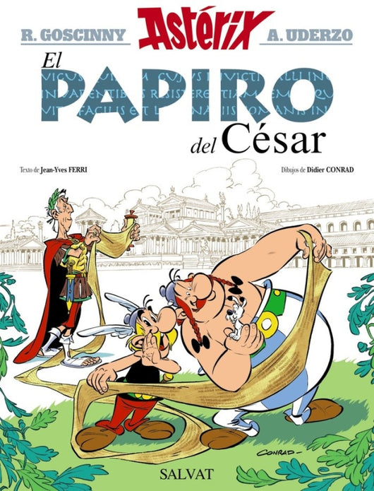 Aterix Y El Papiro Del Cesar Libros Impresos