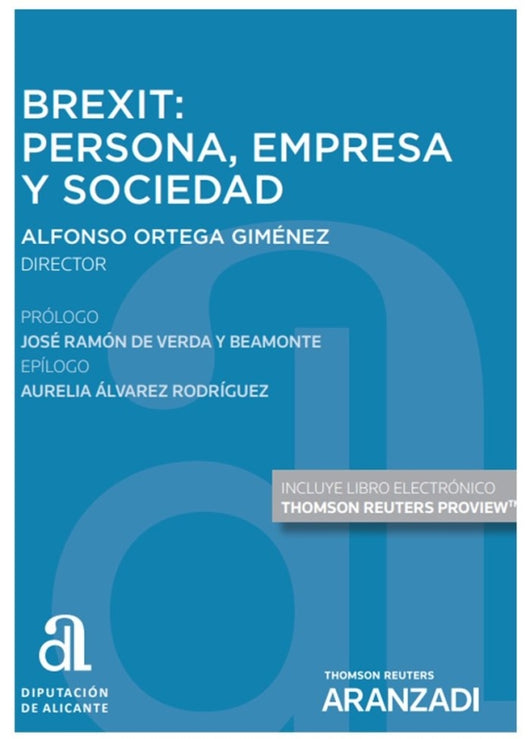 Brexit: Persona Empresa Y Sociedad (Papel + E-Book) Libro