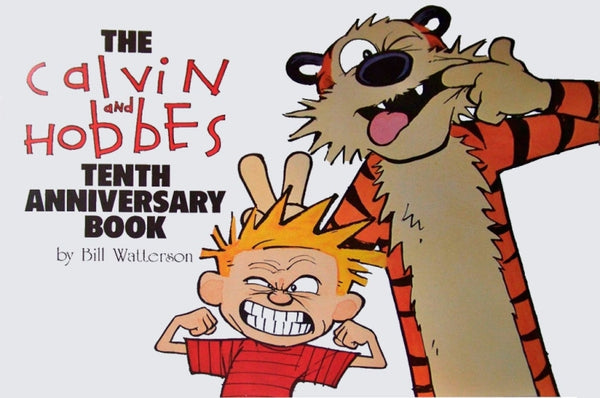 Calvin & Hobbes Books Tenth Anniversary Book Libro