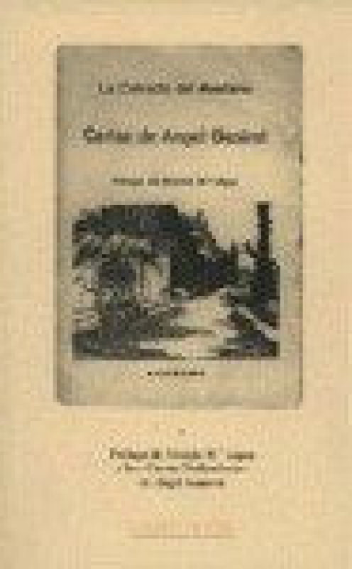 Cartas De Angel Ganivet Libro