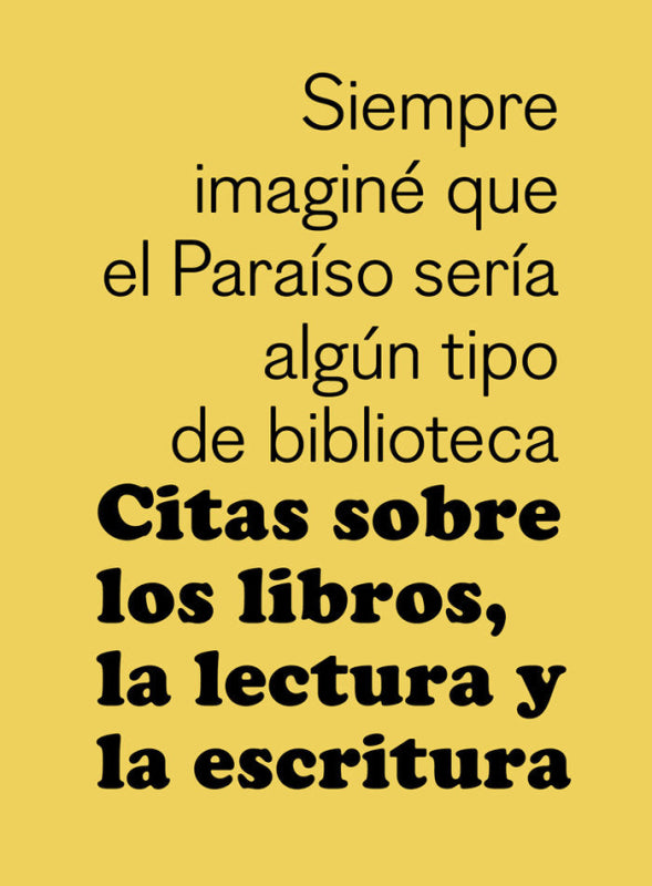 Citas Sobre Los Libros La Lectura Y Escritura Libro