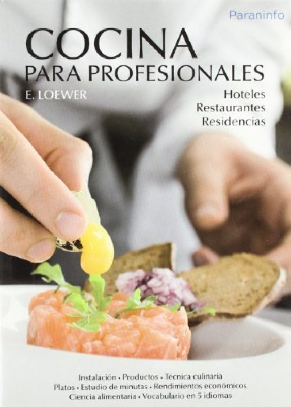 Cocina Para Profesionales Libro