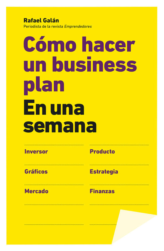 Cómo Hacer Un Business Plan En Una Semana Libro