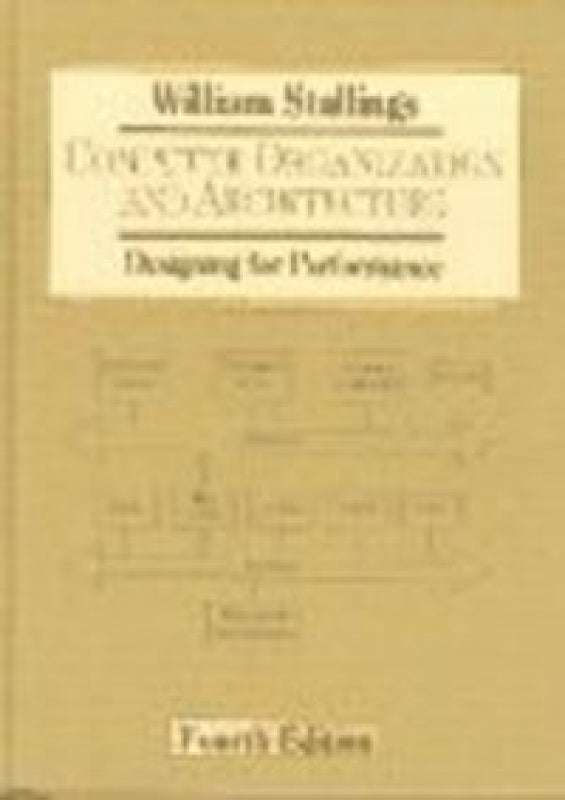 Computer Organization Architecture 4/e Libro