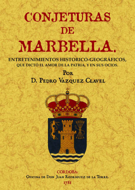 Conjeturas De Marbella Libro