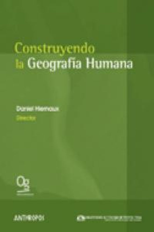 Construyendo La Geograf¡a Humana Libro