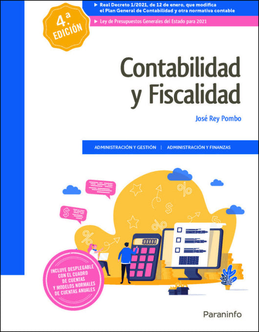 Contabilidad Y Fiscalidad 4.ª Edición 2021 Libro