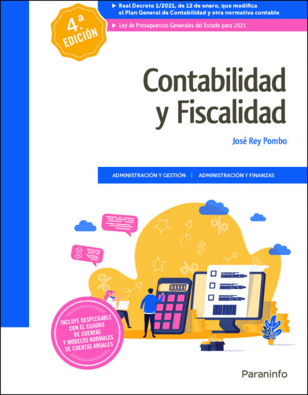 Contabilidad Y Fiscalidad 4.ª Edición 2021 Libro