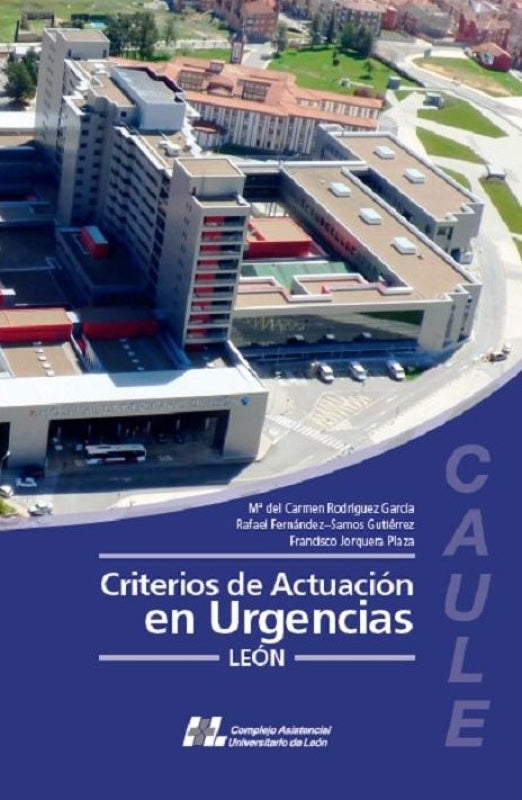 Criterios De Actuación En Urgencias León Libro