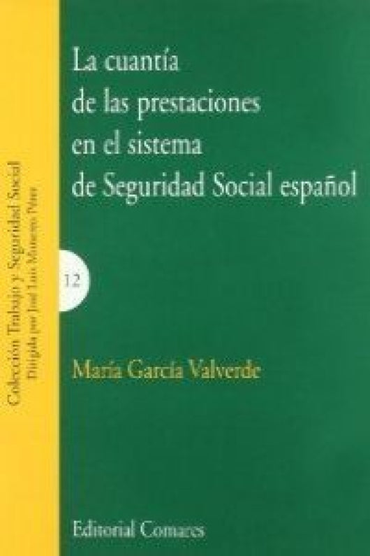 Cuantia De Las Prestaciones La Libro