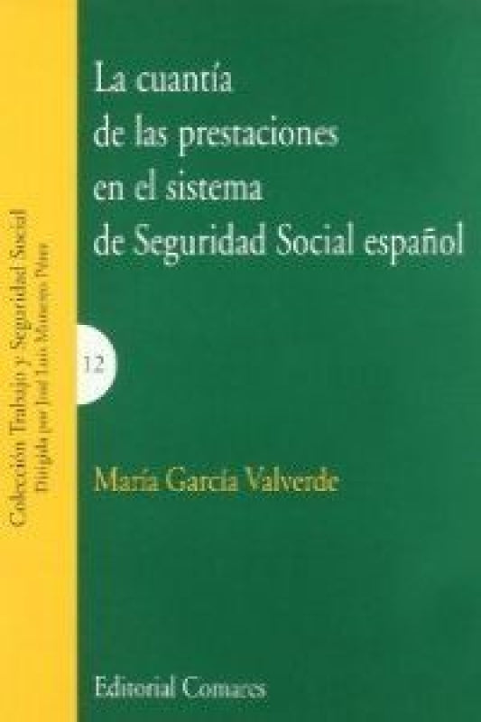 Cuantia De Las Prestaciones La Libro