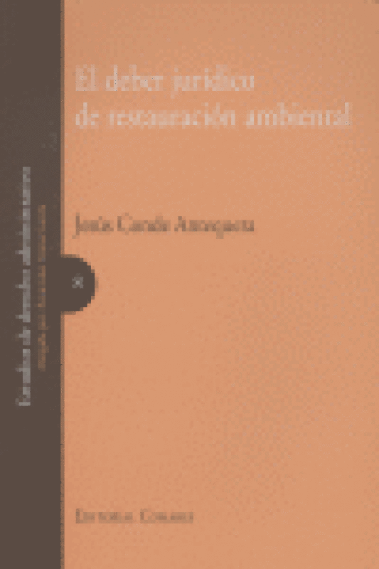 Deber Juridico Restauracion Ambiental Libro