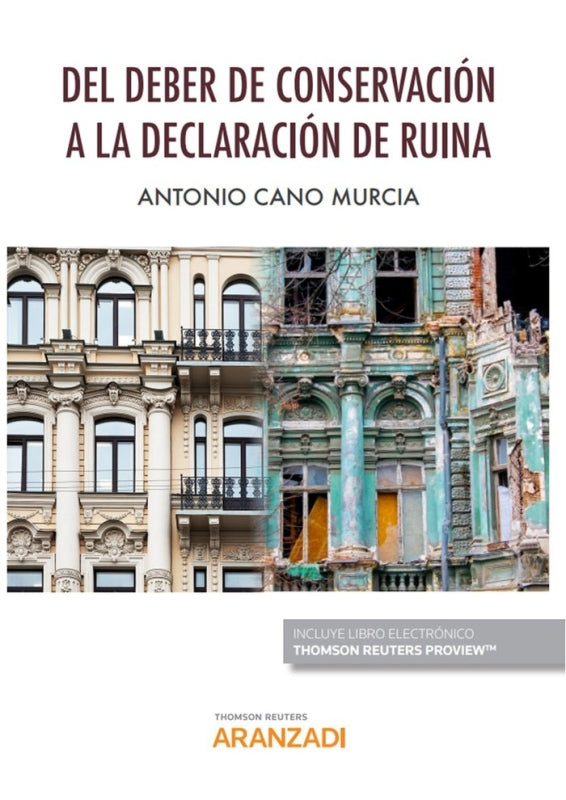 Del Deber De Conservación A La Declaración Ruina (Papel + E-Book) Libro