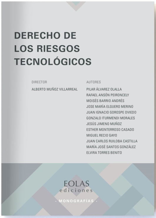 Derecho De Los Riesgos Tecnologicos Libro