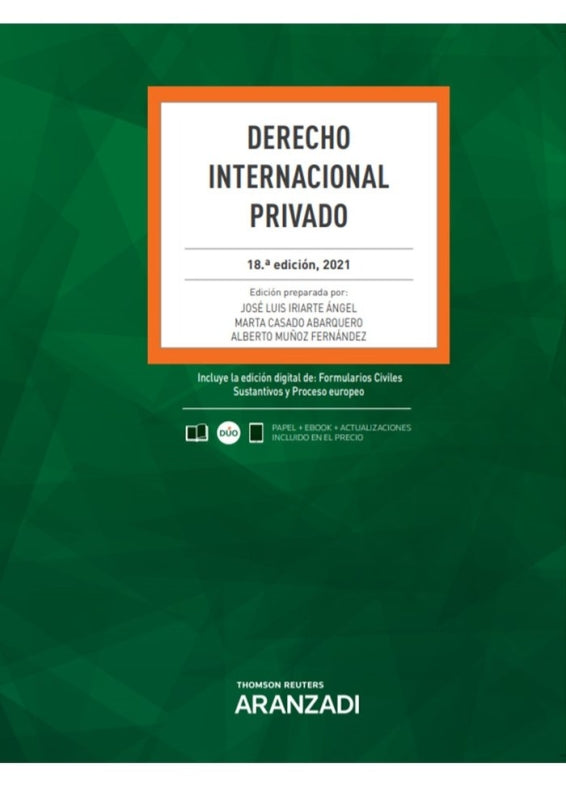 Derecho Internacional Privado Libro