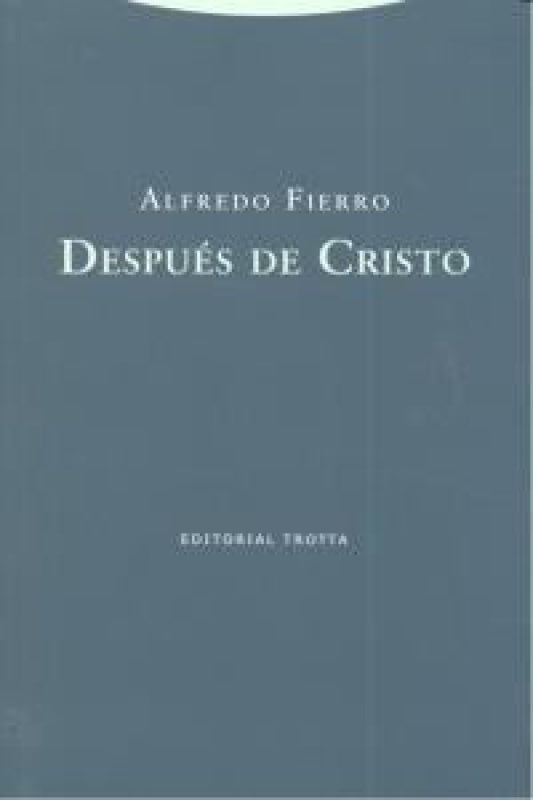 Después De Cristo Libro