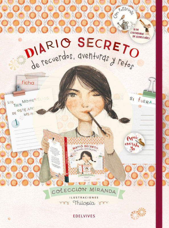 Diario Secreto De Recuerdos Aventuras Y Retos Libro