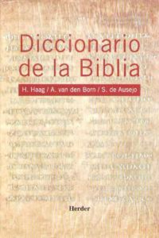 Diccionario De La Biblia Libro