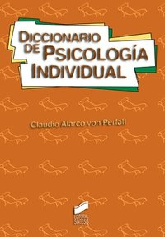 Diccionario De Psicolog¡a Individual Libro