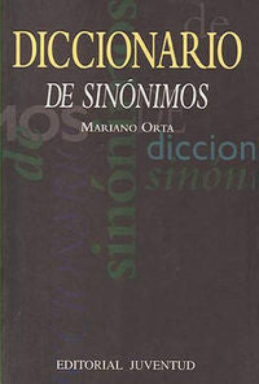 Diccionario De Sinonimos Libro