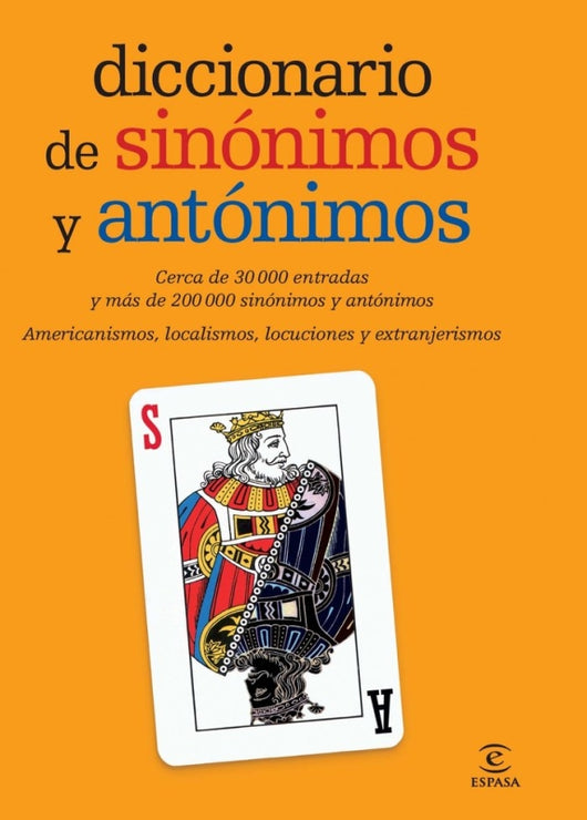 Diccionario De Sinónimos Y Antónimos Libro