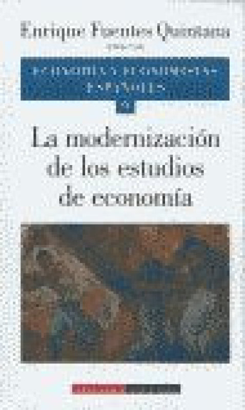 Economia Econo.españoles 6 Modernizacion Estudios Libro