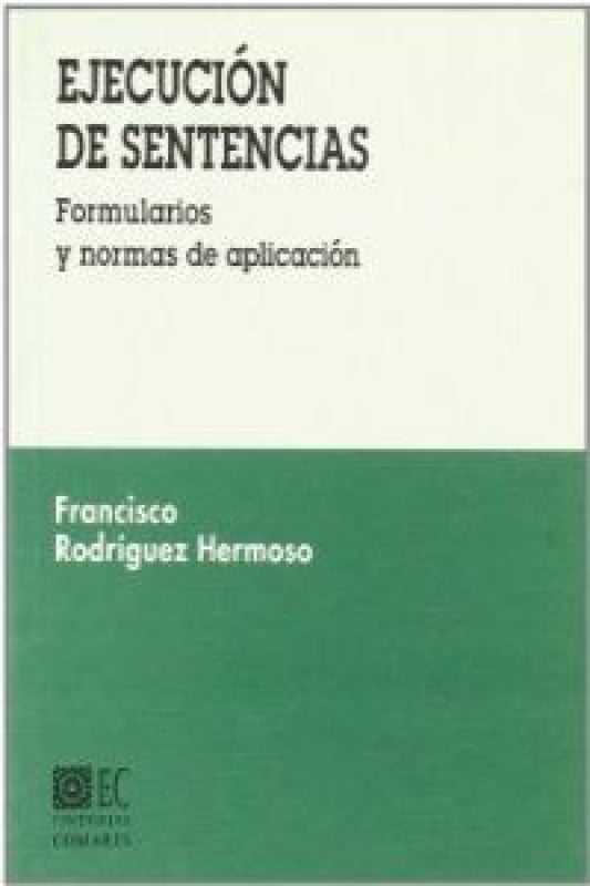 Ejecucion De Sentencias. Form. Y N Libro