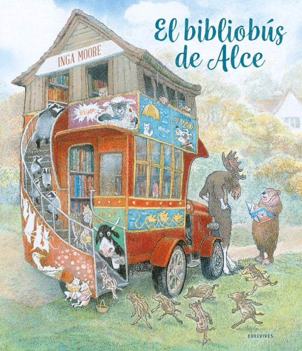 El Bibliobus De Alce Libro