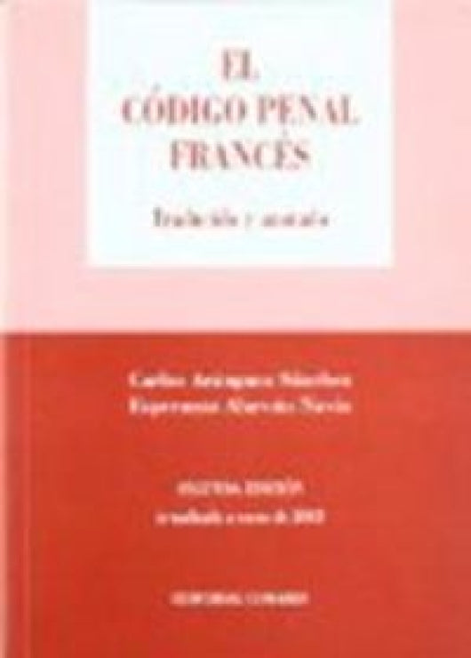 El Codigo Penal Frances 2º Edicion Libro