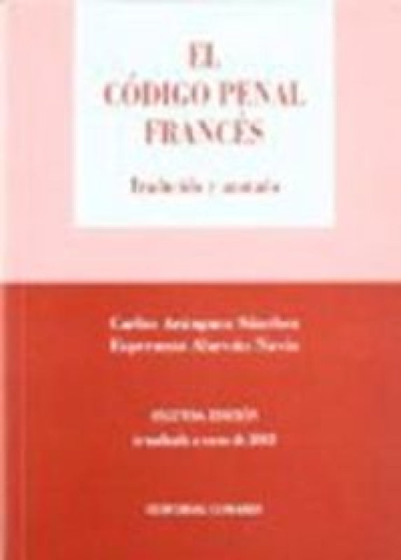 El Codigo Penal Frances 2º Edicion Libro