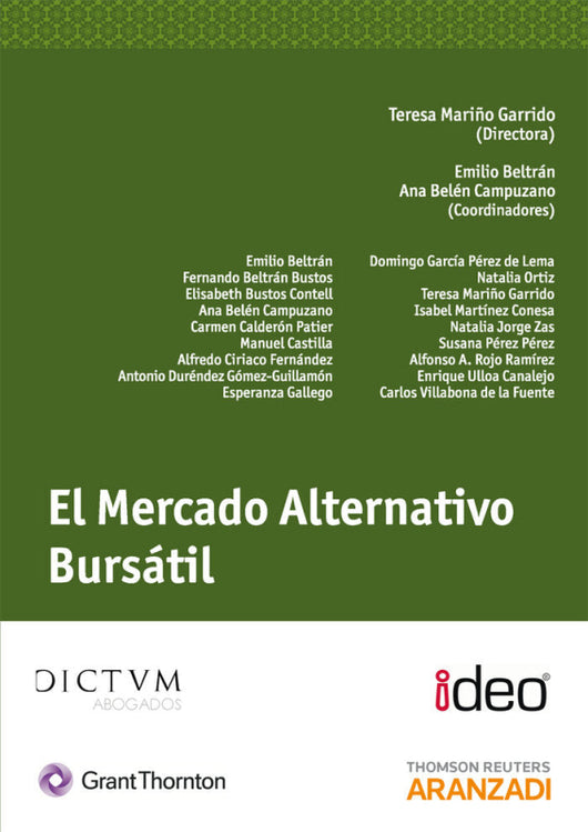 El Mercado Alternativo Bursátil Libro