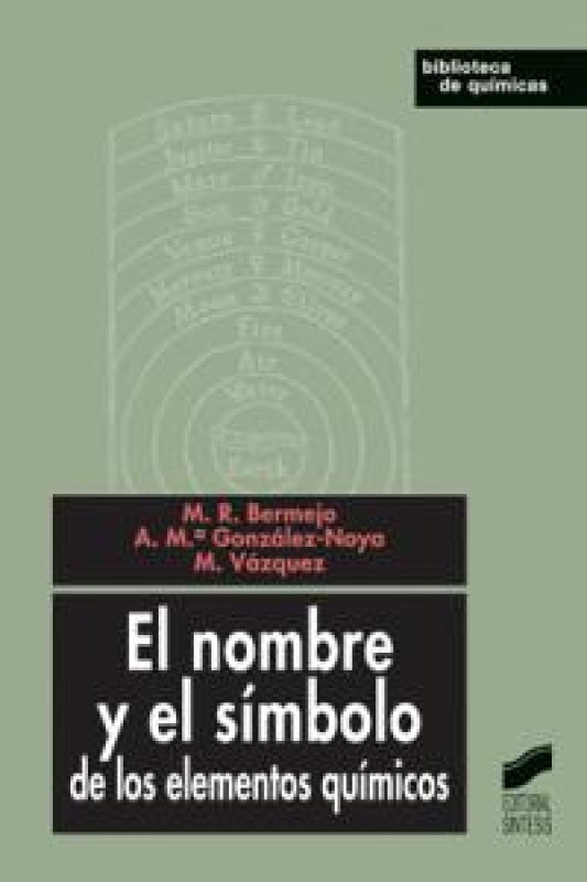 El Nombre Y El Símbolo De Los Elementos Químicos Libro